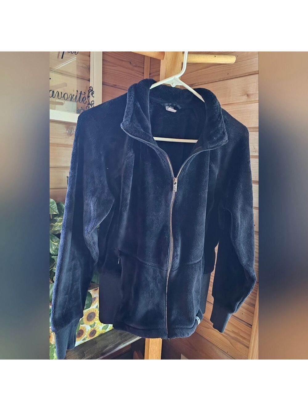 Free Country Black Fleece Jacket
